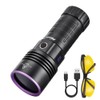 ALONEFIRE SV117 365nm UV Flashlight 70W Powerful Blacklight Digital Display