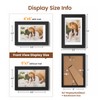 Heimlove 5x7 Black Picture Frame,Black 5 x 7 Photo Frames