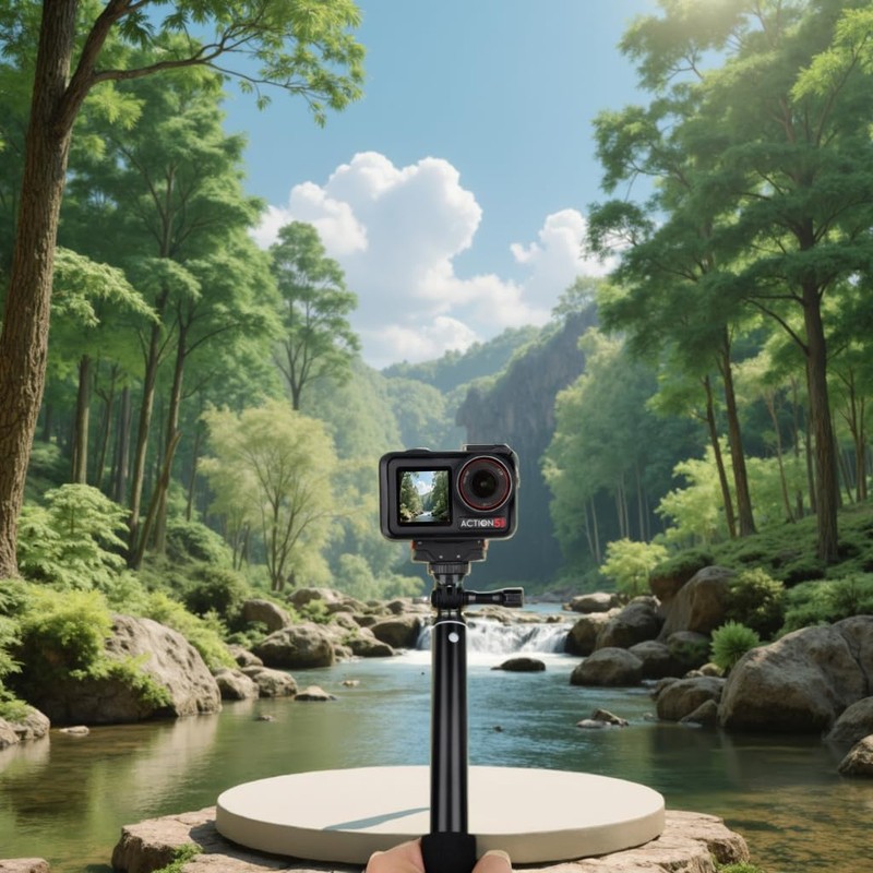 YHTSPORT Magnetic Holder for DJI Osmo Action 5 Pro/Action 4/Action