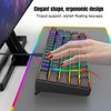 HXSJ V200 Wired K68 RGB Streamer Mini Gaming Keyboard 19-Key