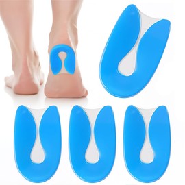 NHQZ 2 Paar Geleinlagen fersensporn, Orthopädische einlegesohlen, Fersensporn schuhe damen und herren, L (40-46)