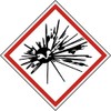 National Marker GHS202AP GHS Label, Exploding Bomb, 2 inches X