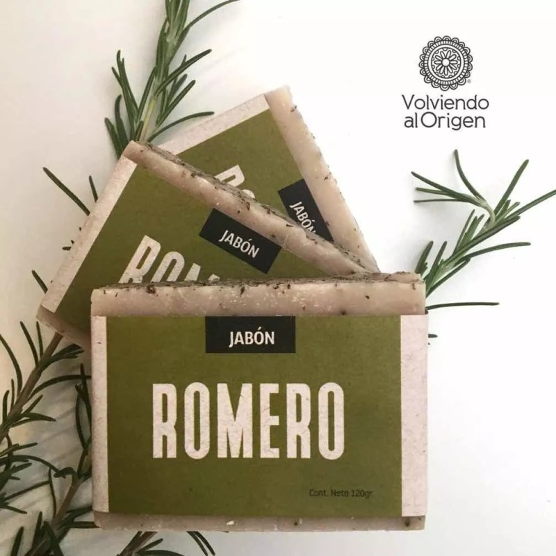 Volviendo al Origen Jabón Romero 120g Volviendo Al Origen Artesanal