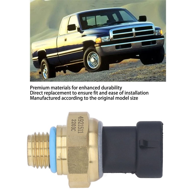 Engine Oil Pressure Sensor Sender Switch 3 Pin 4921511 Replacement