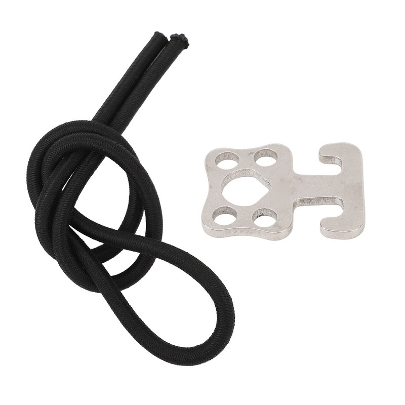 Sidemount Diving Plate Hook 316 Stainless Steel Multifunctional Scuba Diving