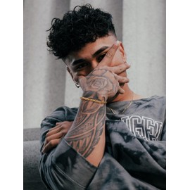 Supcare Gold Bracelet Men, Stainless Steel Strong Link Chain Bracelet for Man Boy, Hypoallergenic Bracelets 6.3" with 2" Extender