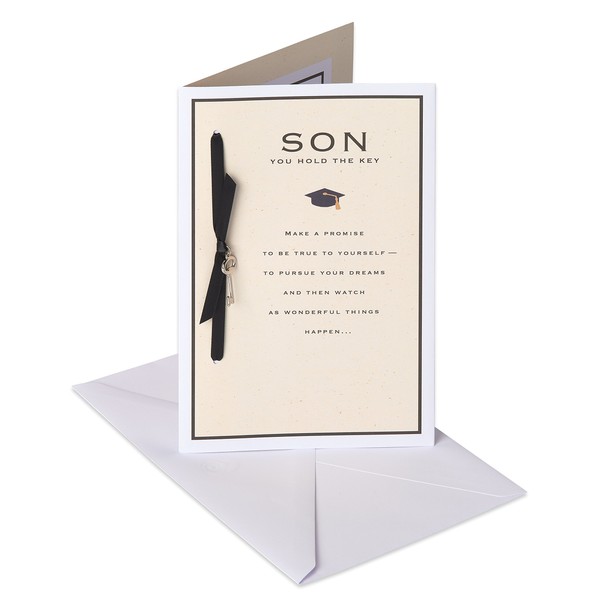 American Greetings Graduation Card for Son (Deserve Every Joy and Success)