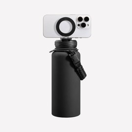 ZTAR Insulated Stainless Steel Water Bottle – Compatible with Magsafe usable as Tripod, Leak-Proof, Keeps Drinks cool or warm, For Travel, Gym, and Office, Ideal Gift for Women, Men & Kids, 32 oz