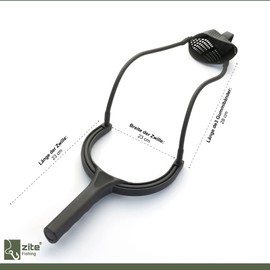 Zite Fishing Feed Slingshot - Catapult Twilight for Feeding Carp & Coarse Fish Fishing - Fishing Twins Long Distance - Also for Boilies