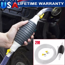 Geartronics For Gas Gasoline Petrol Siphon Hand Pump Portable Manual Car Fuel Transfer Pump*