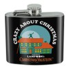 Christmas Vacation Crazy About Christmas Stainless Steel 5oz Hip Drink