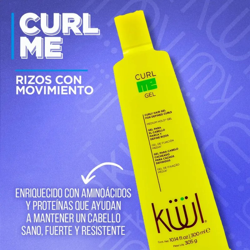 Gel Kuul Rizos Definido Curl Me