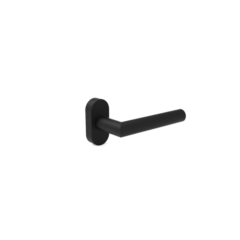 ROSTEX Vigo Stainless Steel Window Handle Matte Black with Oval