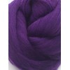 Purple Grape Wool Top Roving Fiber Spinning, Felting Crafts USA