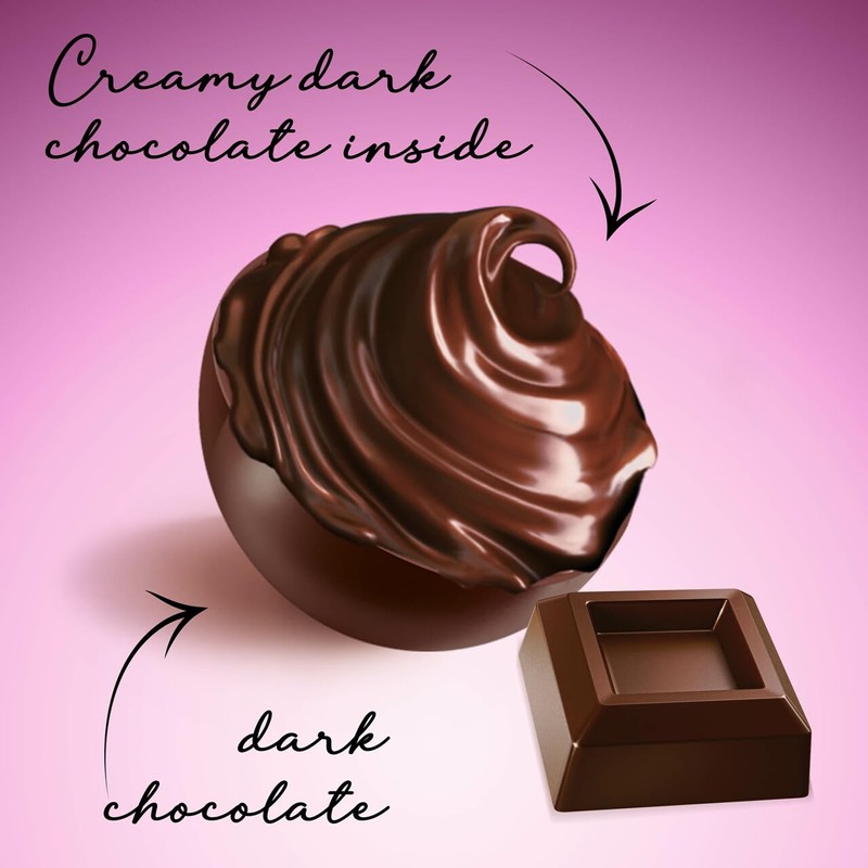 Witor's Chocolates, Cuore Chocolate Truffles with Creamy Filling, Italian Truffles,