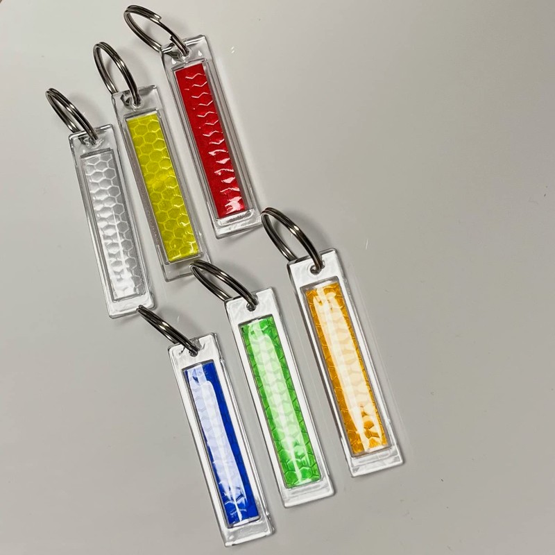 Safety Reflector Pendants. Reflectors For Kids. Zip Zipper Pull. Bag