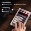 AKNES 8bitdo Retro 18 Mechanical Numpad, 2-in-1 PC numpad and
