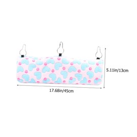 Totority Guinea Pig Resting Hammock Cozy Hanging Nest for Small Pets Warm Thickened Cotton Bed for Hamsters Chinchillas Ferrets Rats Comfortable Four Season Sleeping Cave