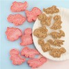 Dino Cookie Cutter, 8 Pieces Dinosaur Cookie Cutters, Plastic, Dinosaur
