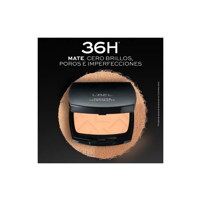 Polvos Matificantes Control Brillo Larga Duración 36 H Lbel