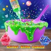DIY Slime Kit for Girls, Glitter Galaxy Slime Making Kit