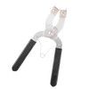 Piston Ring Compressor, BlackSilver Chrome Vanadium Steel Pliers Expander, for