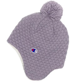 Champion Kids' Knit Hat, Knit Cap, Logo, Boys, Girls, 20.9 - 21.7 inches (53 - 55 cm), purple