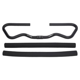 Butterfly Handlebar 25.4mm Aluminum Alloy Bike Rest Bar with Sponge for Mountain Bike Road Bike Cycling