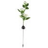 Solar Power LED Camellia Flower Light for Outdoor Yard Garden