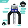 RUIZHI Digital Depth Gauge Altimeter 0-85 mm Profile Depth Gauge