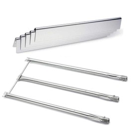 Votenli S753F (5-Pack) 16GA 22.5" Flavorizer Bar 7508 Burners for Weber Spirit E310 E320, Spirit 700, Genesis Silver B & Silver C, Genesis Platinum B & C, Genesis Gold B & C, Weber 900 for Weber 7536
