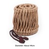 Steel Tongue Drum Wrapped Braided Rope Handmade Handpan Decoration Woven