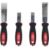 KS Tools 907.2210 STAINLESS STEEL Chisel scraper set, 4 pcs
