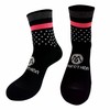 Morethan MT-DVA-001 Cycling Socks (One Size) Multi-Purpose Socks (Cycling/Running/Camping), Black