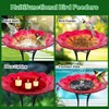 HONGLAND Bird Bath for Outside-Bird Baths for Outdoors-Glass Large Birdbaths