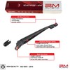 2M PLASTIC Rear Wiper Arm Blade Replacement for Ford Honda
