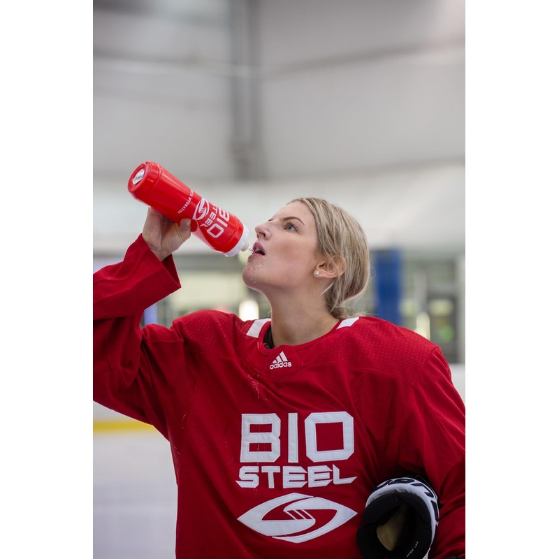 BioSteel Team Bottle, BPA Free Sports Water Bottle, 27 Ounce/800