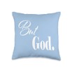 Easter But God Religious Faith Based Decoration Sofa Gifts Throw