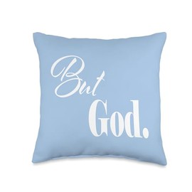 Easter But God Religious Faith Based Decoration Sofa Gifts Throw Pillow