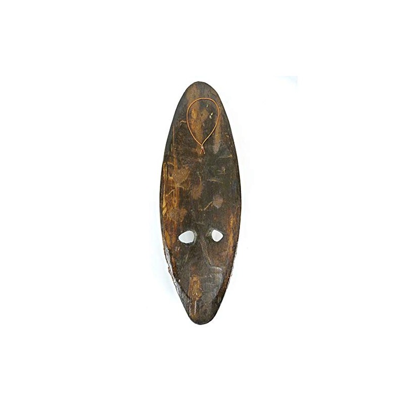 African Decorative Wooden Mask 30cm - Ethnic Chic Decoration