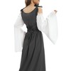 Aiysiyu Renaissance Dress Women Medieval Dress Renaissance Costumes for Women