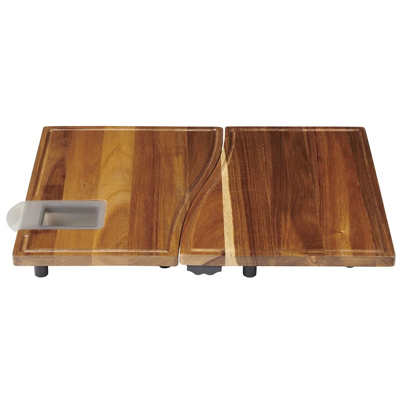 Anchor Hocking SwingBoard Acacia Wood Cutting Board, 6 Piece Set,