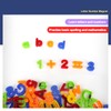 kramow 106 PCS Magnetic Learning Letters and Numbers, Alphabet Magnets