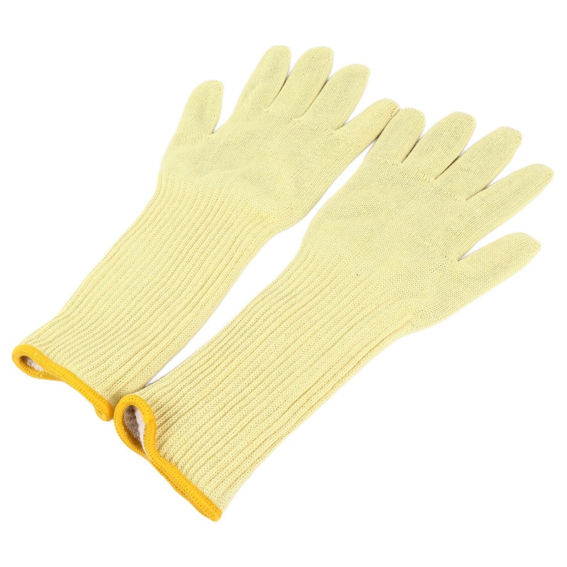 1 Pair Oven Mitts Double Layer Aramid Fiber 300℃ High