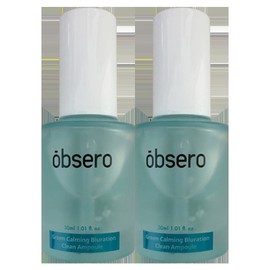 2 pieces Obsero Green Calming Bluration Clean Ampoule / 2개 옵세로 그린 카밍 블루레이션 클린 앰플