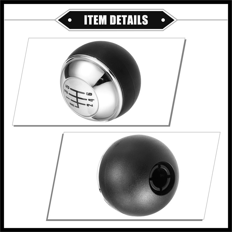 Hihaha 6 Speed Manual Gear Shift Knob Compatible for Mini