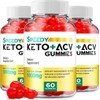 Rillvo (3 Pack) Speedy Keto ACV Gummies Speedy ACV Advanced