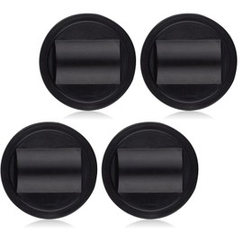4 PCS Lexziuo Furniture Stoppers, Non-Slip Wheel Castor Cups for Beds, Chairs, and Couches - Floor Protectors & Grippers