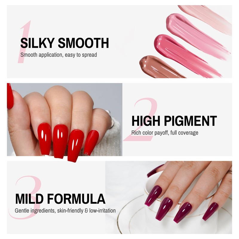 18ml Super White Gel Nail Polish, Nail Manicure Salon UV/LED