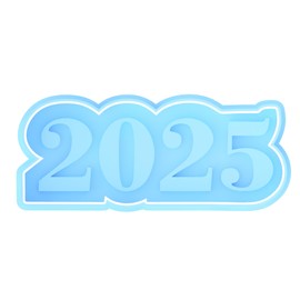 New Year's Eve 2025 Cookie Cutter & Stamp